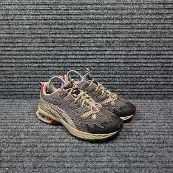 Asolo Shoes Womens 6.5 Blue Tan Red Switch Trail Running Outdoor Camping Hiking - Picture 1 of 14